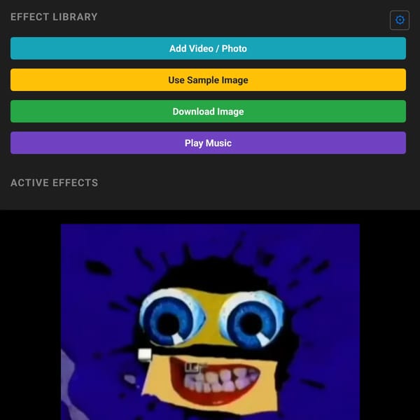 Image Effect Stack