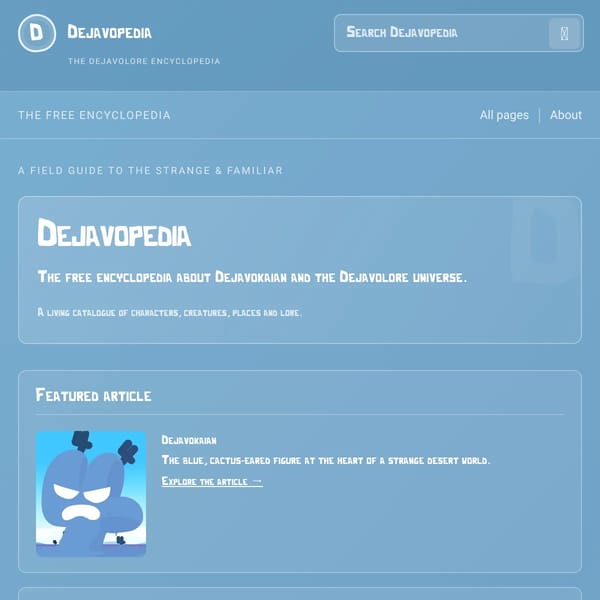 Dejavopedia