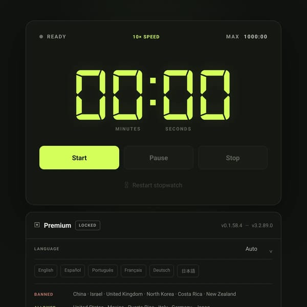 Stopwatch TIME