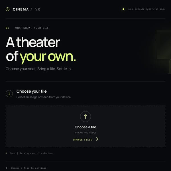 VR Cinema