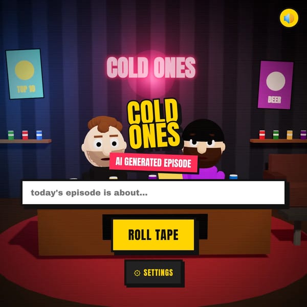 AI Cold Ones