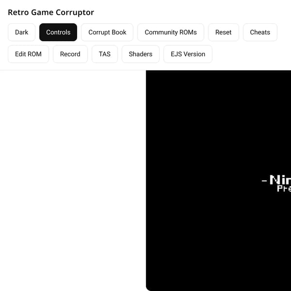Retro Game Corruptor