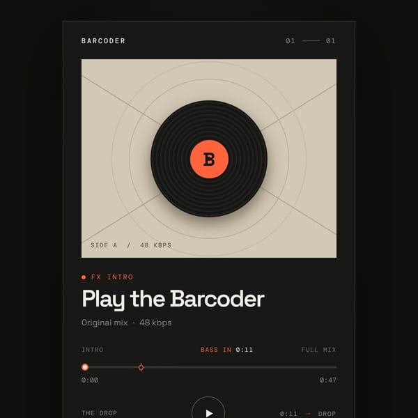 Barcoder funk