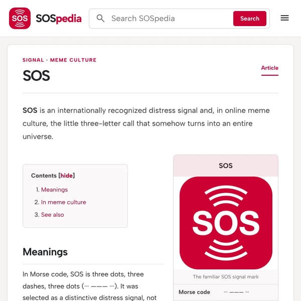 SOSpedia