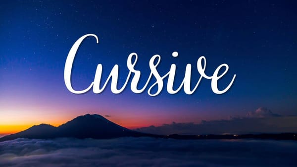 Cursive Club