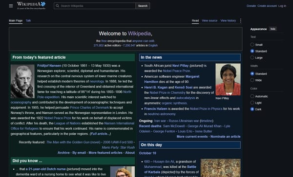 Just Wikepedia