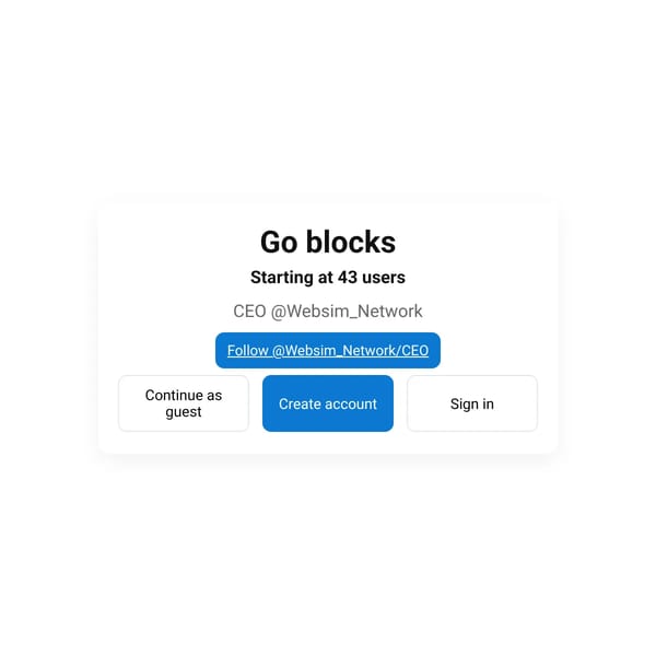 Go blocks the big [Update]