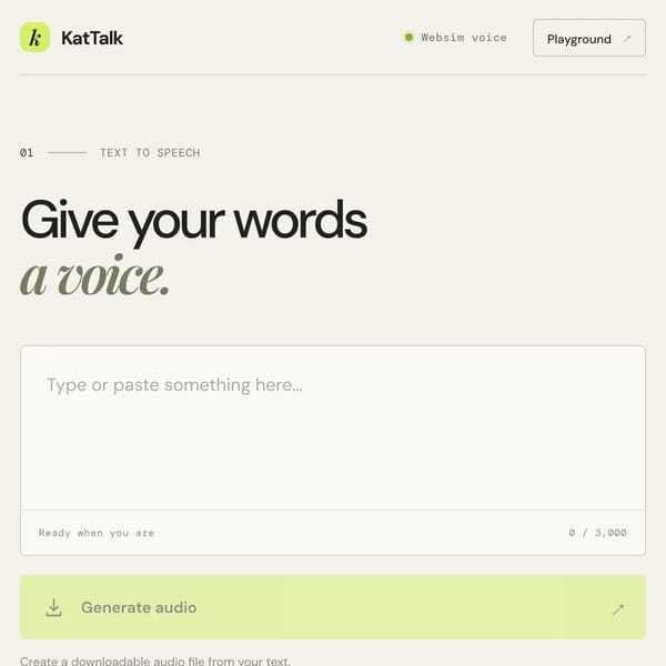 KatTalk