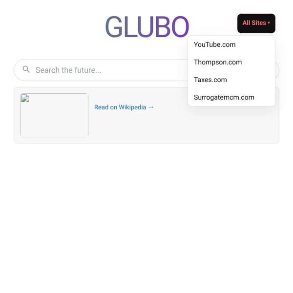 Glubo Retake - The Future, Retaken