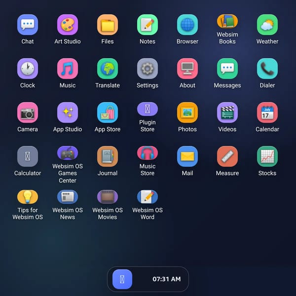 Websim OS — An Computer OS.