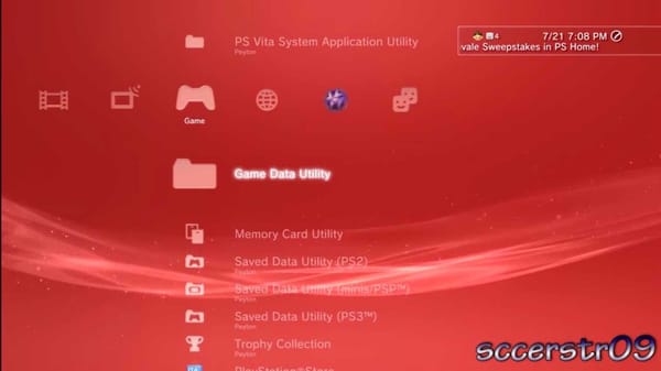 PS3 Menu