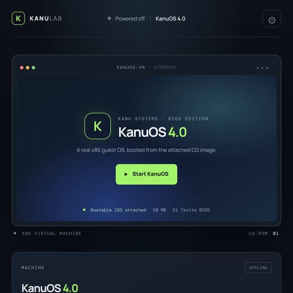 KanuOS VM