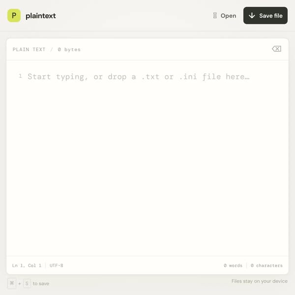 Plaintext