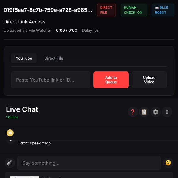 Multiplayer Video Viewer