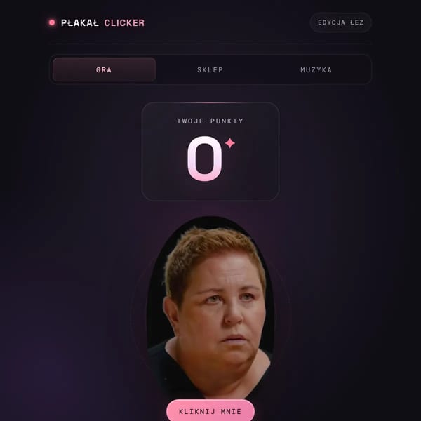 Płakał Clicker