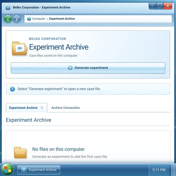 Bloody Social Experiment Generator ... yayyy?