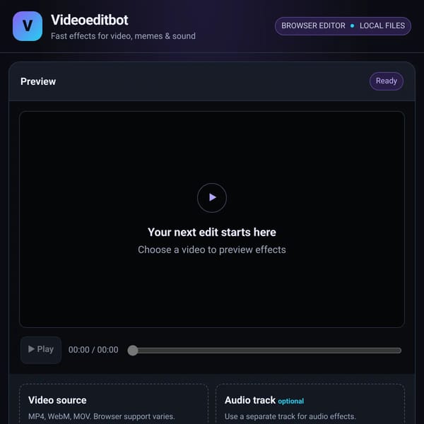 Videoeditbot