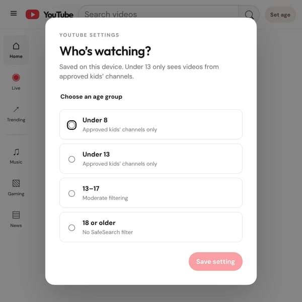 youtube but i made it