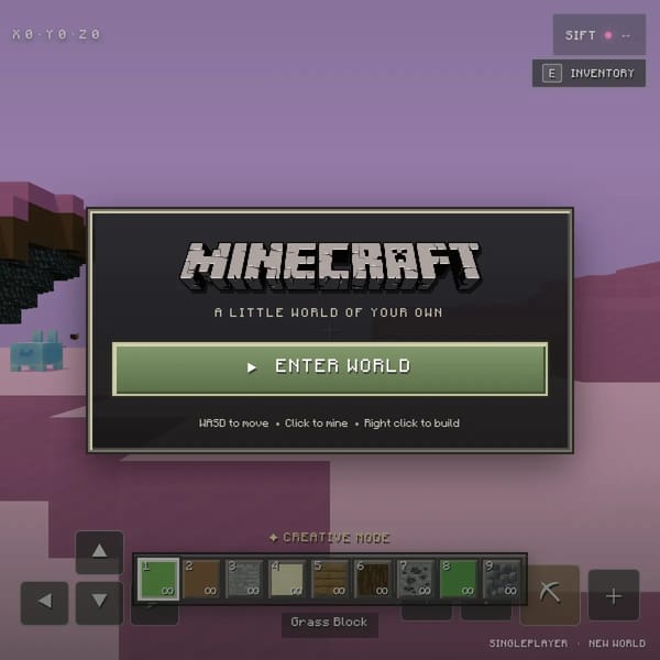 MineCraft but i add your comments