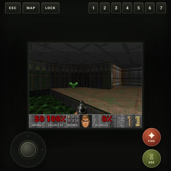 DOOM Original episode 1 (Websim port)