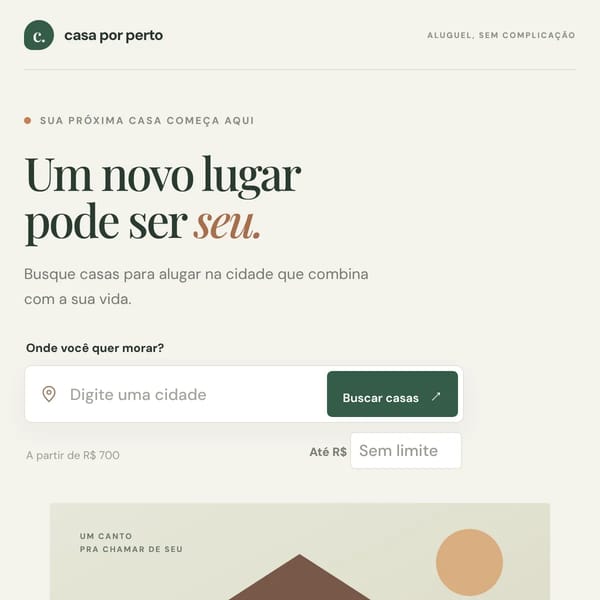 Casa por Perto