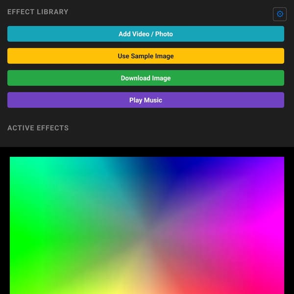 Image Effect Stack