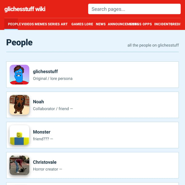 glichesstuff wiki