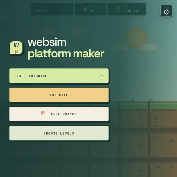 Websim platform maker from aliexpress