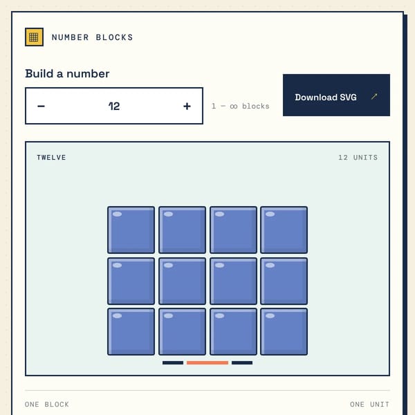 Number Blocks