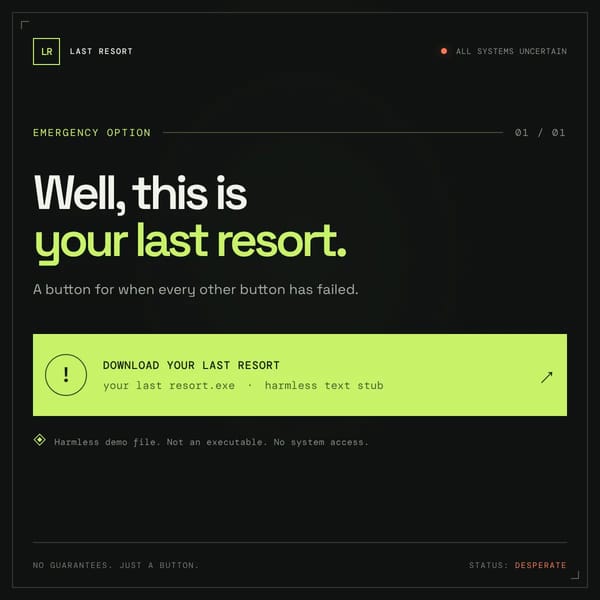 Last Resort