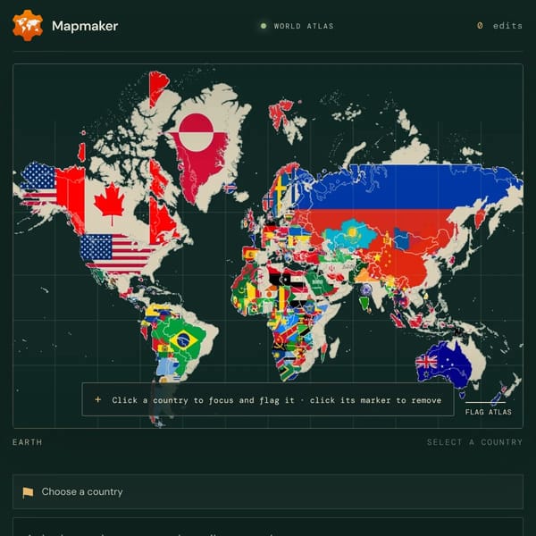 change the world map