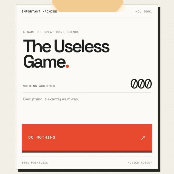 Useless Game
