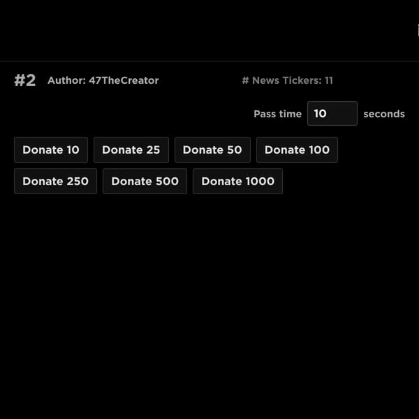 Your News Ticker Gets Added!
