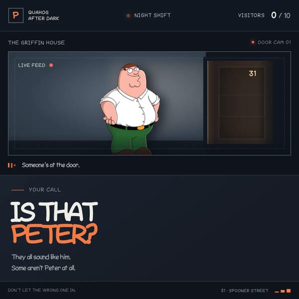 No, you are not my peter