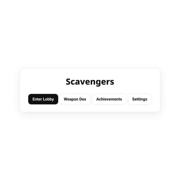 Scavengers (v0.8.2)