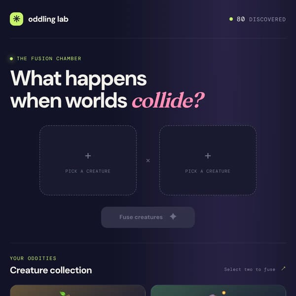 Oddling Lab