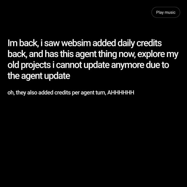 I'm Back