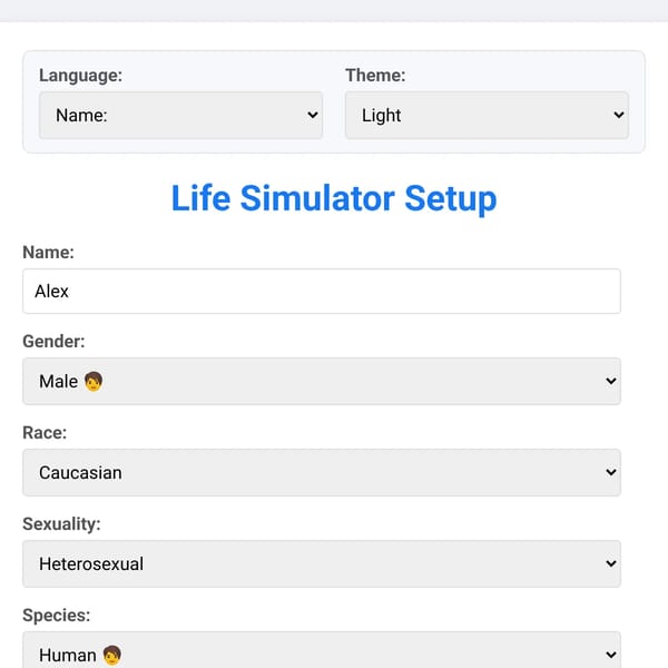 Life Simulator