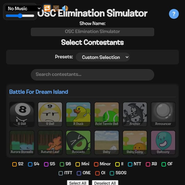 OSC Elimination Simulator