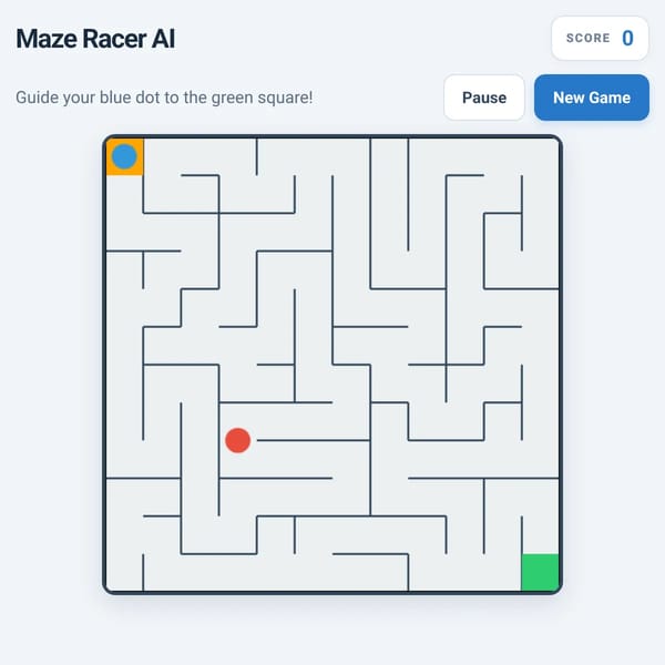 Maze Racer AI