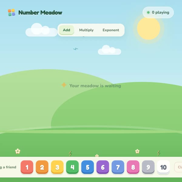 Number Meadow