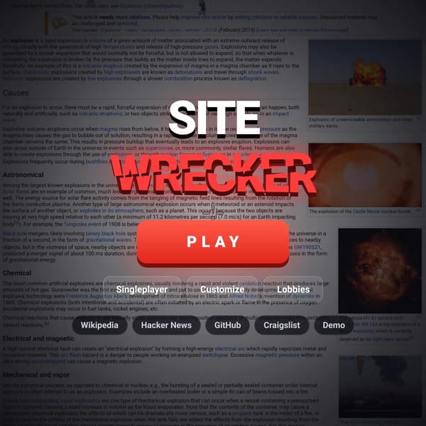 Site Wrecker
