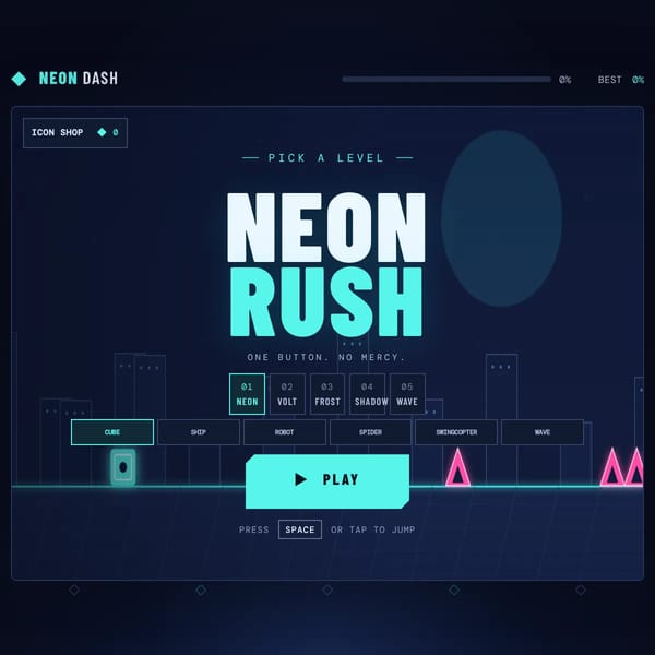 Neon Dash