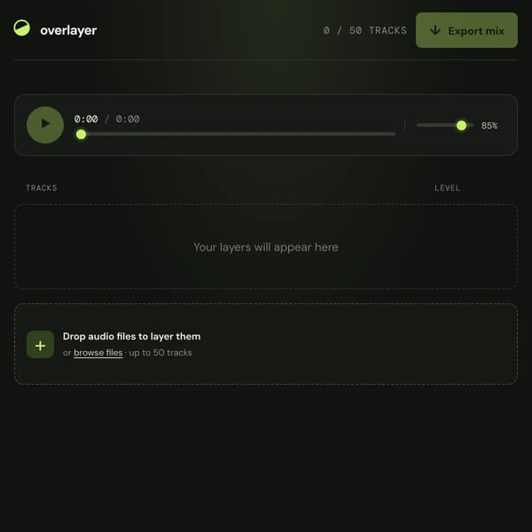 Audio Overlayer