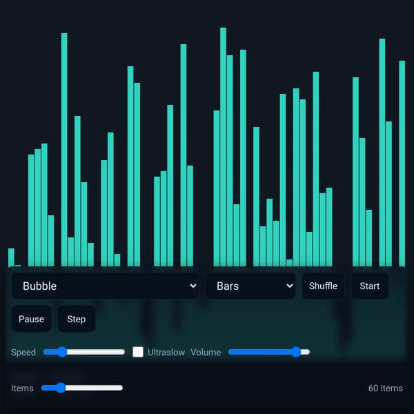 Sorting Algorithm Visualizer