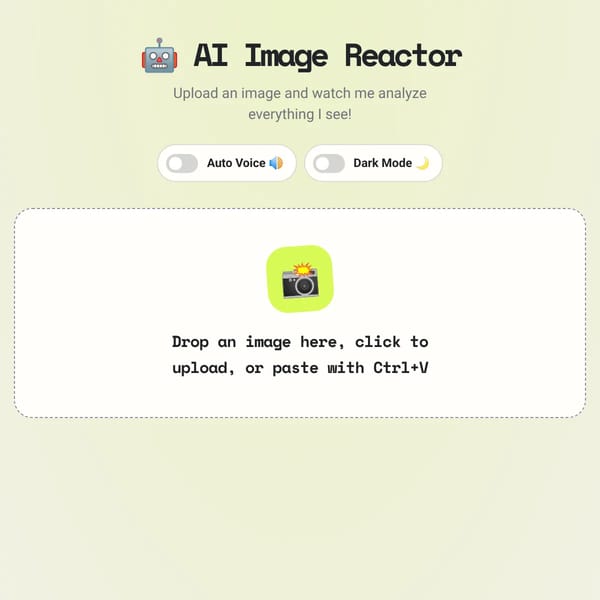 AI Image Reactor