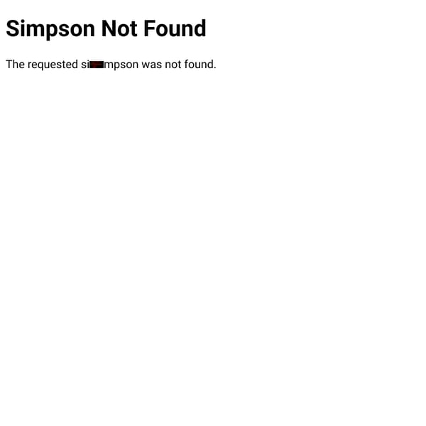 Not Found