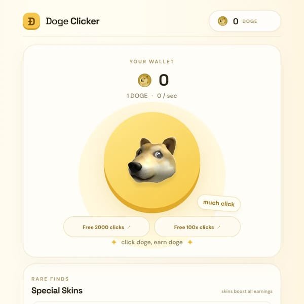Doge Clicker