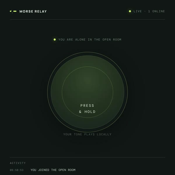 Morse Relay
