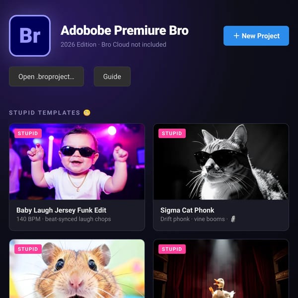Adobobe Premiure Bro